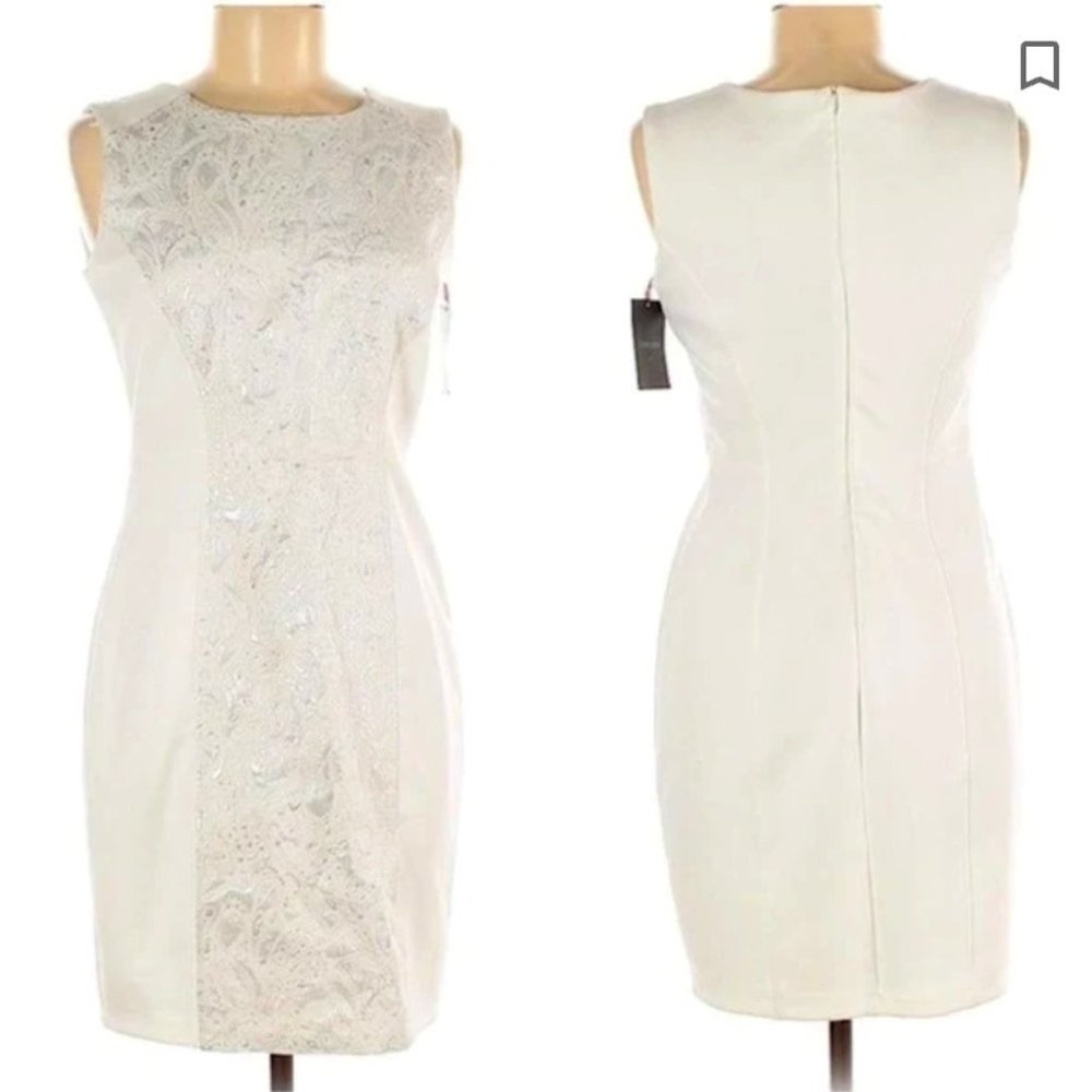 White Work Dress